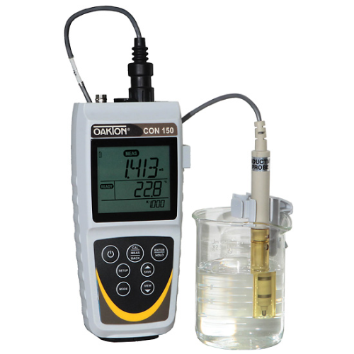 Oakton Waterproof Con 150 Conductivity Meter with Probe, Cole-Parmer Instrument Company, WD-35607-32