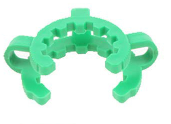 Keck Standard Taper Clips, Joint Size 24, Green, 12/PK; These Economical Standard Taper Clips Securely Hold Conical Joints Under Pressure without Damaging Glass, Cole-Parmer Instrument Company, WD-06840-15