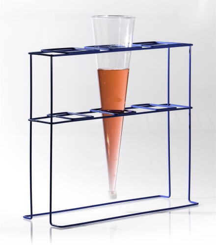 Poxygrid Imhoff Cone Rack, Holds 3 Imhoff Cones, Bel Art Products, F38993-0003