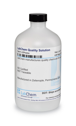 Cyanide Standard, 1000 ppm (1 mL = 1 mg/L CN-), 500 mL Poly Bottle, Labchem, LC135451