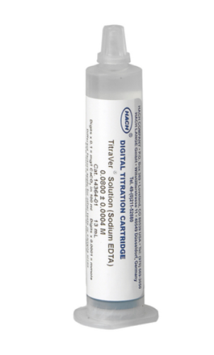 Silver Nitrate Digital Titrator Cartridge, 1.128 N, HACH, 1439701