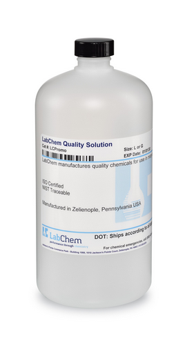 EDTA, 0.0575 M (0.115 N), 1 L Poly Bottle, Labchem, LC138802