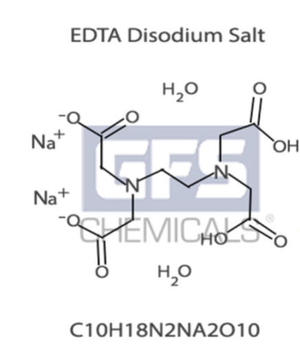 Disodium Dihydrogen Ethylenediaminetetraacetate (EDTA) 0.1 M Solution, GFS Chemicals, 36031