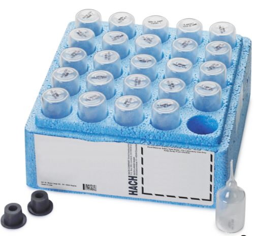 Dissolved Oxygen AccuVac Ampules, High Range, 25/EA, HACH, 2515025