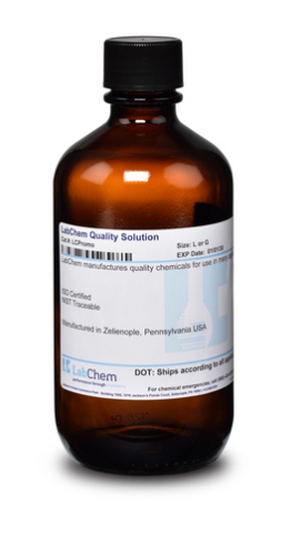Potassium Permanganate, 0.891 g/L, for Chlorine, 1 L Amber Glass Bottle, Labchem, LC198602