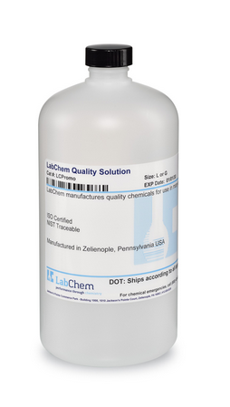 Potassium Iodate, 0.1N (0.0167M), 1 L Poly Bottle, Labchem, LC196302