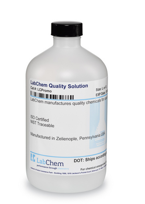 LabChem Hydrochloric Acid, 2.0 N (2.0 M), 500 mL, Traceable to NIST, LC153201