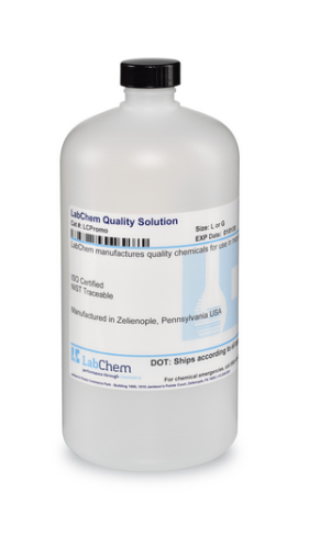 Picric Acid, Saturated, 1 L Poly Bottle, LabChem, LC186702