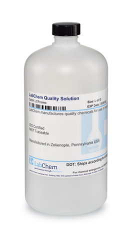 Potassium Fluoride, 40% w/v, for Dissolved Oxygen, 1 L Poly Bottle, Labchem, LC191002