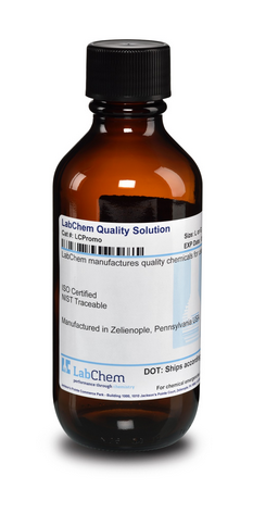 Ammonium Hydroxide, ACS Grade, 500 mL Amber Bottle, Labchem, LC110501