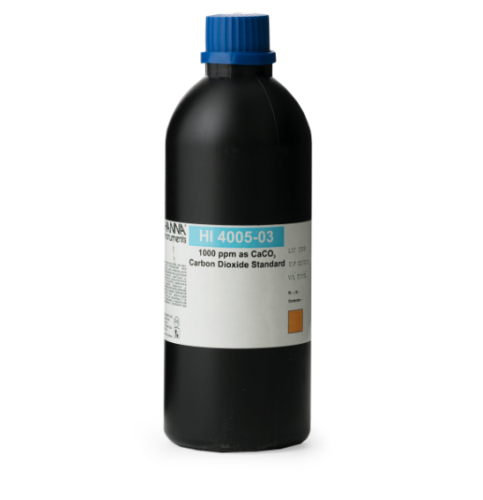 Carbon Dioxide ISE 1000 ppm Standard. 500 mL, Hanna Instruments, HI4005-03