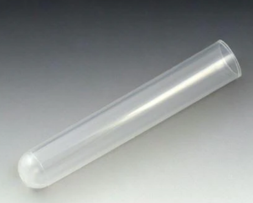Test Tube, 13 x 75 mm, 5 mL, Polypropylene, 2000/CS (4 Bags of 500), Globe Scientific, 110475