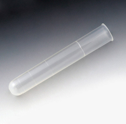 Test Tube, 16 x 100 mm (12 mL), Polypropylene, with Rim, Graduated at 2.5, 5 & 10 mL, Non-Sterile, 2000/CS, Globe Scientific, 111040