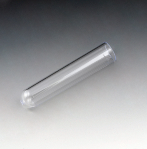 Test Tube, 12 x 55 mm (3 mL), Polystyrene, Non-Sterile, 1000/PK, Globe Scientific, 117011