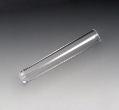 Test Tube, 11 x 70 mm (3 mL), Polystyrene, Non-Sterile, 1000/PK, Globe Scientific, 118011