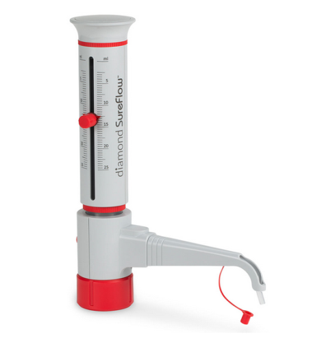 Bottle Top Dispenser Adaptor, 40 mm, Globe Scientific, GBTD-ADP-40