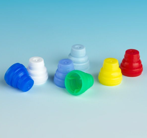 Cap, Plug, Multi-Fit for Most 10 mm, 12 mm, 13 mm and 16 mm Tubes, Yellow, Polyethylene (PE), 1000/Pack, Globe Scientific, 5529Y