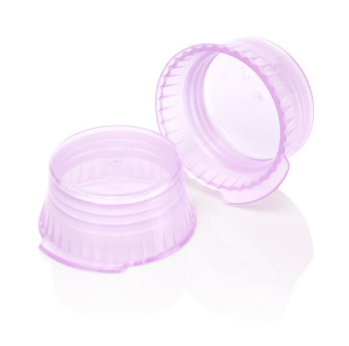 Snap Cap, Translucent Lavender, Low Density Polyethylene (LDPE) for 16 mm Glass and Evacuated Tubes, 1000/Pack, Globe Scientific, 113144L