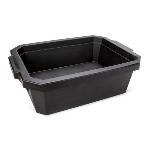 Ice Tray with Lid, 9 L, Black, Globe Scientific, 455025K