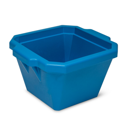 Ice Bucket with Cover, 4.5 L, Blue, Globe Scientific, 455015B