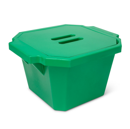 Ice Bucket with Cover, 4.5 L, Green, Globe Scientific, 455015G