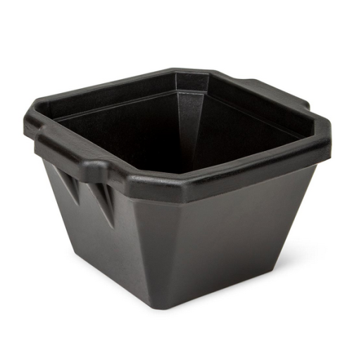 Ice Tray with Lid, 1 L, Black, Globe Scientific, 455021K