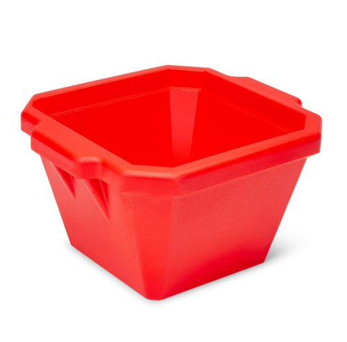 Ice Tray with Lid, 1 L, Red, Globe Scientific, 455021R