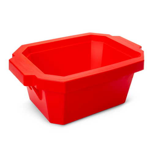 Ice Tray, 4 L, Red, Globe Scientific, 455022R