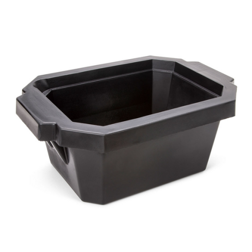 Ice Tray with Lid, 4 L, Black, Globe Scientific, 455023K