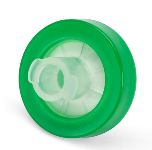 Syringe Filter, Polyethersulfone (PES) Membrane, 0.22 Micrometers Porosity, 13 mm Diameter, Polypropylene (PP) Housing, STERILE, Individually Wrapped, 1000/CS, Globe Scientific, SF-PES-2213-S