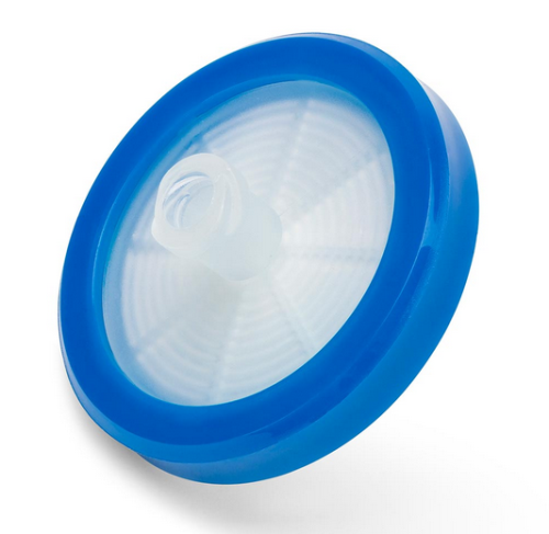 Syringe Filter, Surfactant Free Cellulose Acetate (SFCA) Membrane, 0.22 Micrometers Porosity, 30 mm Diameter, Polypropylene (PP) Housing, STERILE, Individually Wrapped, 1000/CS, Globe Scientific, SF-SFCA-2230-S