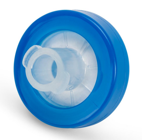 Syringe Filter, Surfactant Free Cellulose Acetate (SFCA) Membrane, 0.45 Micrometers Porosity, 13 mm Diameter, Polypropylene (PP) Housing, STERILE, Individually Wrapped, 1000/CS, Globe Scientific, SF-SFCA-4513-S
