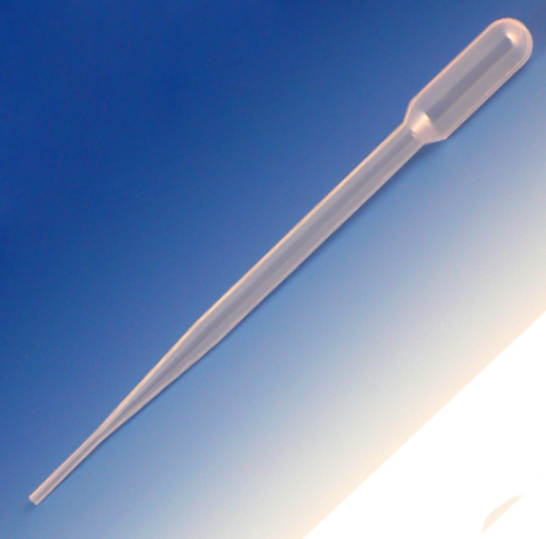 Transfer Pipet, 5.0 mL, General Purpose, Blood Bank, 155 mm, 5000/CS (10 Dispenser PKs of 500), Globe Scientific, 138050