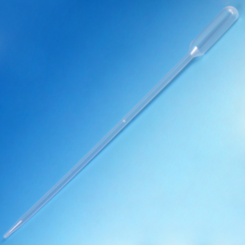 Transfer Pipet, 6.0 mL, Extra Long, 225 mm (9 Inches Long), 5000/CS (10 Dispenser PKs of 500), Globe Scientific, 139030