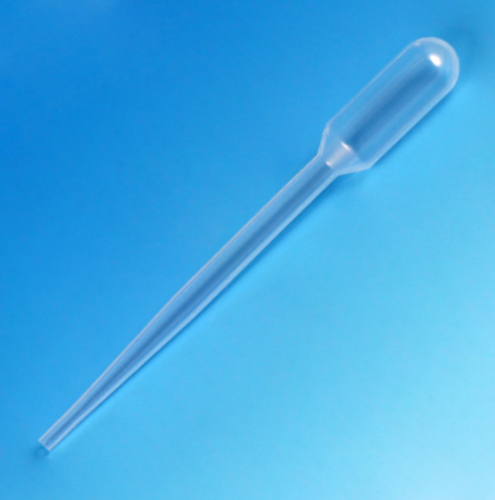 Transfer Pipet, 1.7 mL, General Purpose, 87 mm, STERILE, 5000/CS (250 Bags of 20), Globe Scientific, 138020-S20