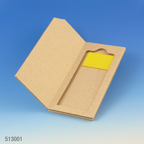Slide Mailer, Cardboard, for 1 Slide, 1000/CS (10 PKs of 100), Globe Scientific, 513001