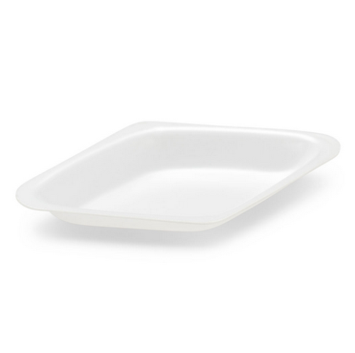 Weight Boat, Diamond Shaped, Antistatic, PS, White, 5 mL, 8000/CS (32 Bags of 250), Globe Scientific, 3614-5