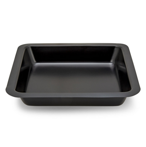 Weight Boat, Square with Square Bottom, Antistatic, PS, Black, 250 mL, 3000/CS (6 Bags of 500), Globe Scientific, 3619-250BK