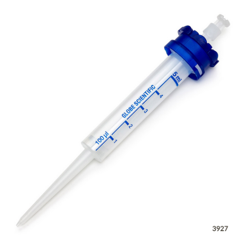 Diamond RV-Pette PRO Dispenser Tip for Repeat Volume Pipettors, 5 mL, 3000/CS, Globe Scientific, 3927