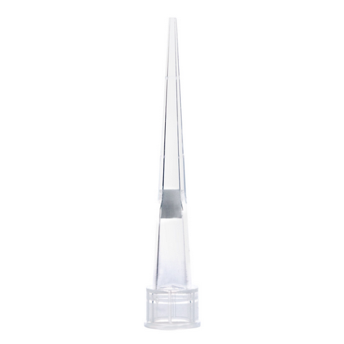 Filter Pipette Tip, 0.1 - 10 microliter, Certified, Universal, Low Retention, Graduated, 32 mm, Natural, STERILE, 1920/CS (2 Boxes of 10 Racks of 96), Globe Scientific, 150900