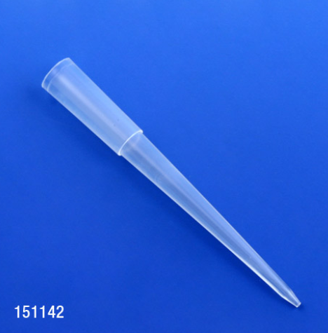 Pipette Tip, 1 - 200 microliter, Natural, for use with Oxford Slimline, 15000/CS (15 Bags of 1000), Globe Scientific, 151142