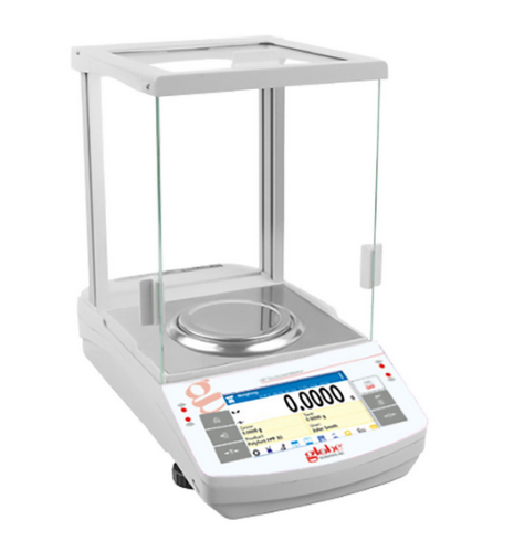 Balance, Analytical, Touchscreen, 310 g x 0.1 mg, Internal Calibration, 100-240 V, 50-60 Hz, Includes ISO/IEC 17025:2017 Calibration Certificate, Globe Scientific, GBT-314C-CT