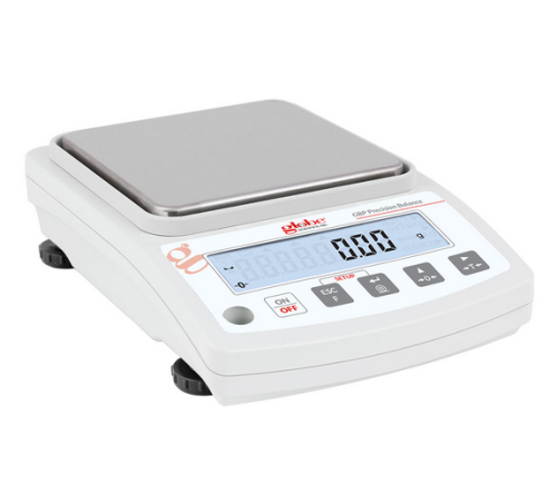 Balance, Toploading, Precision, Portable, 2000 g x 0.01 g, External Calibration, 100-240 V, 50-60 Hz, Rechargeable Internal Battery, Globe Scientific, GBP-2002