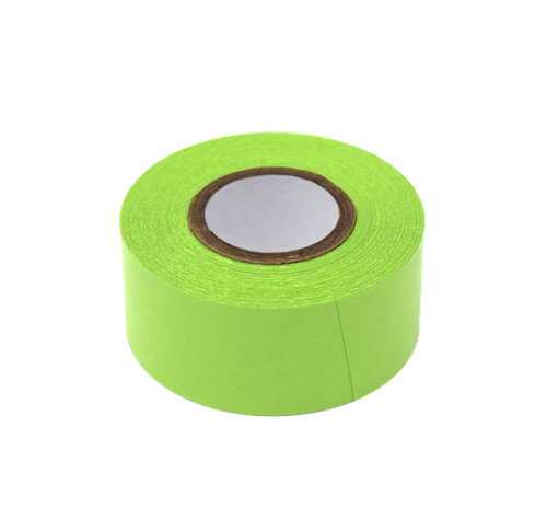 Labeling Tape, 1 in. x 500 in. per Roll, 12 Rolls/CS, Lime , Globe Scientific, LT-1X500LM