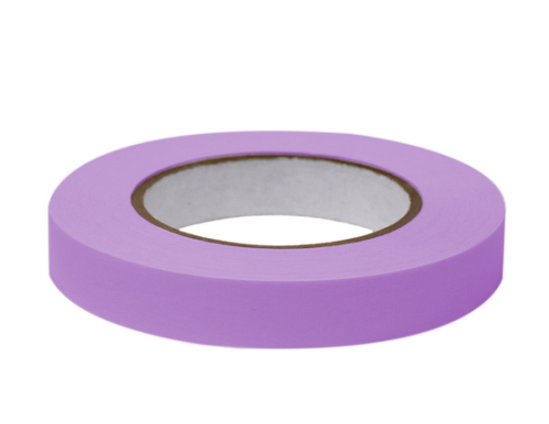Labeling Tape, 3/4 in. x 60 yd. per Roll, 4 Rolls/Case, Violet , Globe Scientific, LT-075X60V