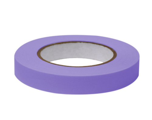 Labeling Tape, 3/4 in. x 60 yd. per Roll, 4 Rolls/Case, Lavender , Globe Scientific, LT-075X60L