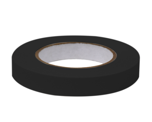 Labeling Tape, 3/4 in. x 60 yd. per Roll, 4 Rolls/Case, Black , Globe Scientific, LT-075X60BK
