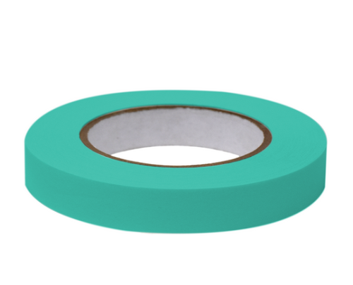 Labeling Tape, 3/4 in. x 60 yd. per Roll, 4 Rolls/Case, Aqua , Globe Scientific, LT-075X60A