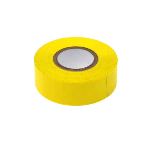 Labeling Tape, 3/4 in. x 500 in. per Roll, 16 Rolls/CS, Yellow , Globe Scientific, LT-075X500Y