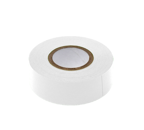 Labeling Tape, 3/4 in. x 500 in. per Roll, 16 Rolls/CS, White , Globe Scientific, LT-075X500W